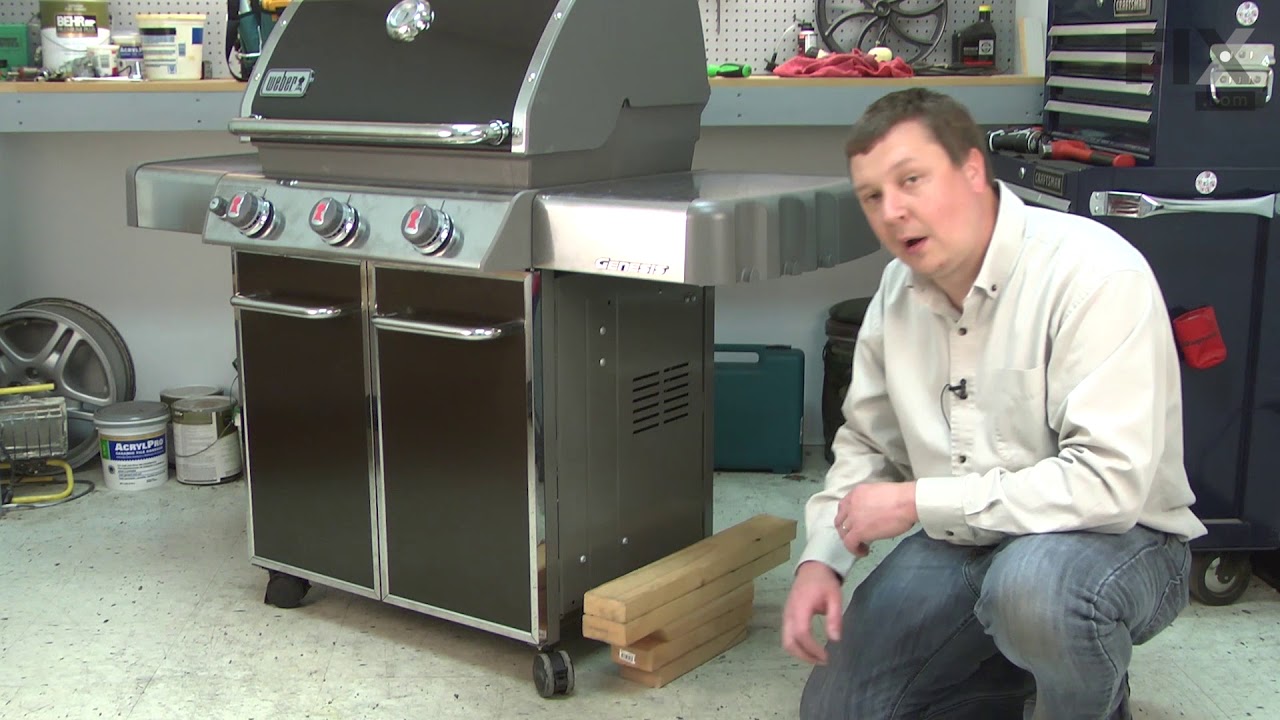 Replacing your Weber Grill Locking Caster w/Insert