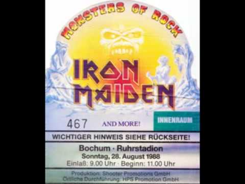 Iron Maiden Live Monsters Of Rock 28.08.1988 only Audio