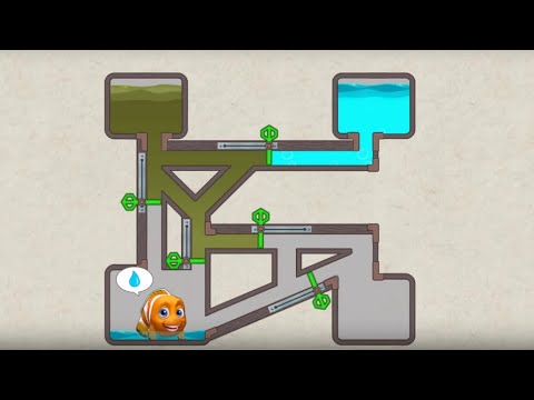Fishdom 3437 - Hard Level (18+5 Moves)