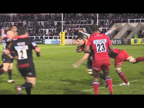Newcastle Falcons 3-9 Saracens - Official Highlights 20-04-12 | Aviva Premiership Rugby