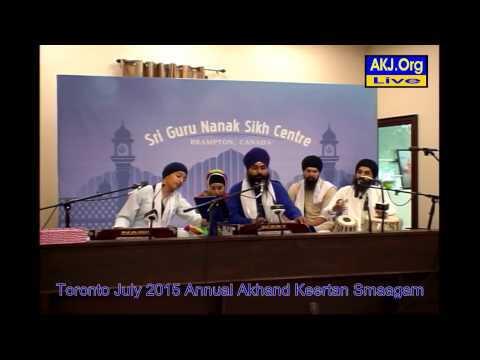 039 Toronto July 2015 Smaagam - Tuesday Evening - Bh. Jasdeep Singh Jee Toronto
