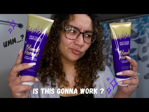 Not Your Mothers Blonde Moment Purple Shampoo Review