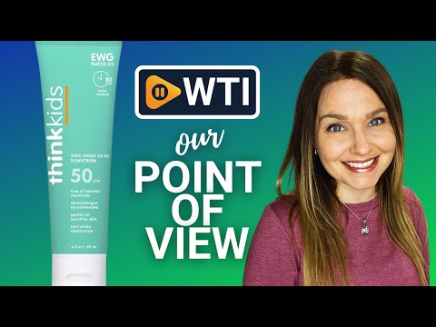 Thinkkids Safe Mineral Sunscreen SPF 50+ - WTI product video review