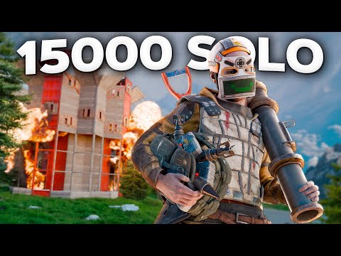 15,000 Hour Roofcamp Raider Goes SOLO!!!