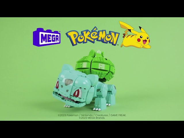Vídeo relacionado con MEGA Pokémon Evergreen Bulbasaur - Juguete de construcción Pokémon para niños a partir de 6 años