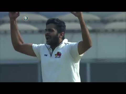 Shardul Thakur 5 Wicket haul in Ranji Trophy 2014-15 in Bengal v Mumbai Match