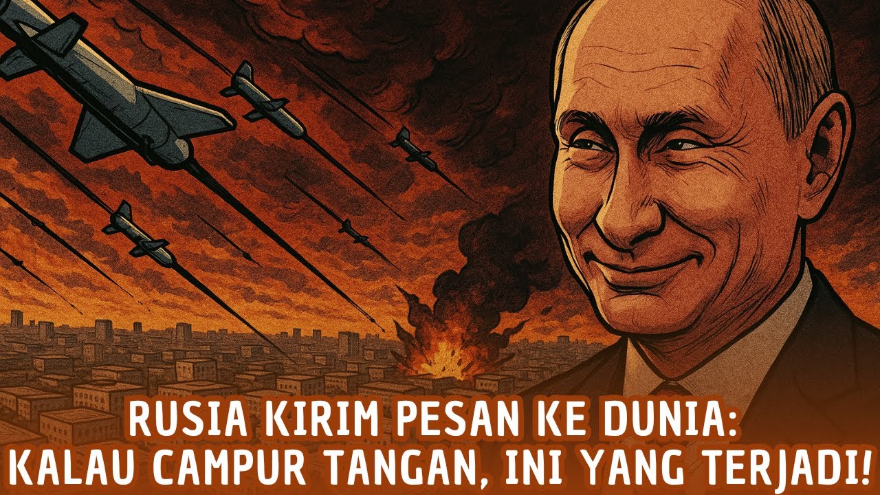Rusia Menggila Lagi? Ukraina Mulai Lumpuh Total Dihujani Drone dan Rudal!
