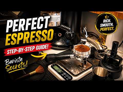 ☕ How to Make the Perfect Espresso | Step-by-Step Barista Guide ☕ ( EP09 ) #cafe #coffee #coffeeart