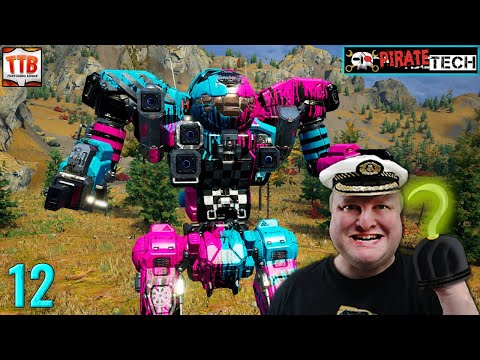 The Black Knight and his War Blimp Steed! - E. 12 - Pirate Tech mod - Mechwarrior 5: Mercenaries