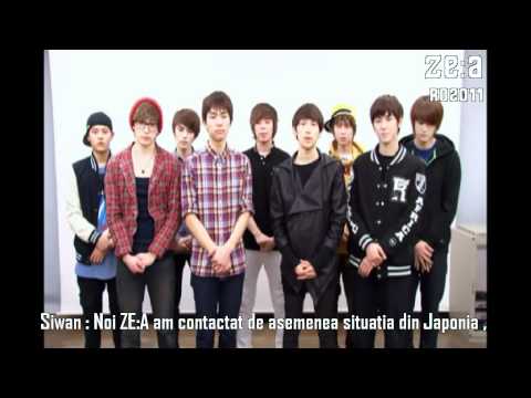 ZEA message for Japan [ Sub in Romanian]