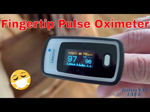 Innovo iP900AP Fingertip Pulse Oximeter Plethysmograph Perfusion Atriel Fibrillation Display REVIEW