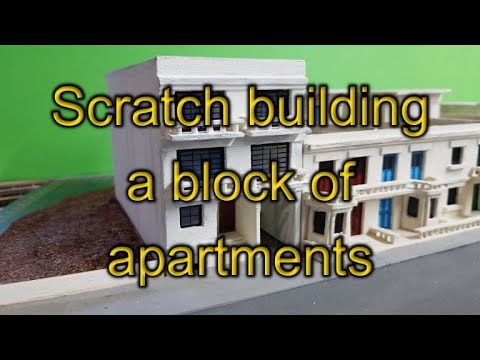 Scratch Building a Block of Apartments | Ħal-Zuzzu Model Railway (Ep16)