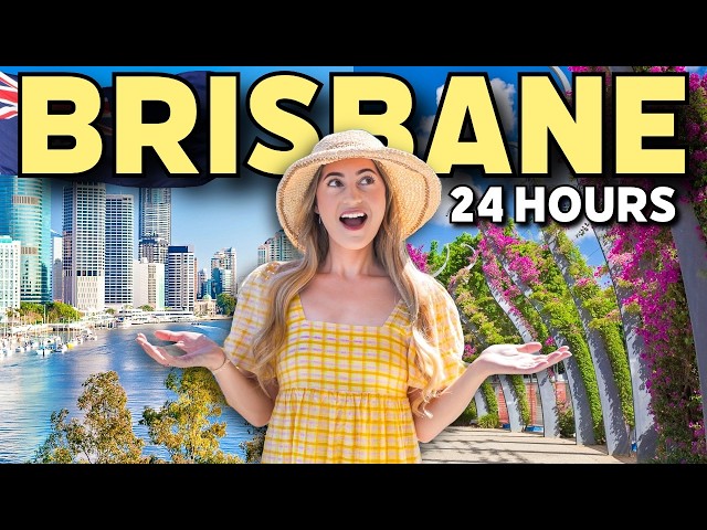 Travel vlog - 24 Hours in Brisbane: Top Things to Do & Eat 🍽️ | Brisbane, Australia Travel Guide!