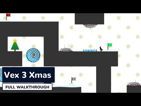 Vex 3 Xmas - Full Gameplay Walkthrough