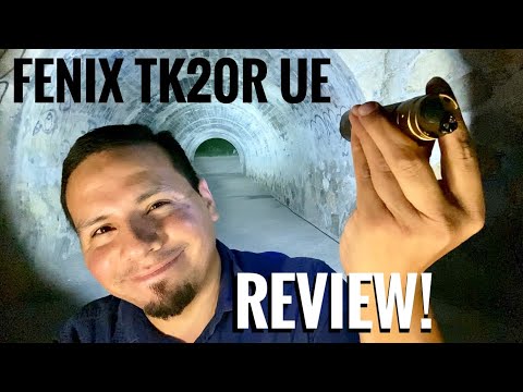Fenix TK20R UE(Ultimate Edition) Flashlight Review! 2800 Lumens!
