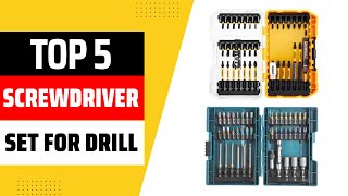 The BEST Screwdriver Sets For Your Drill in 2025