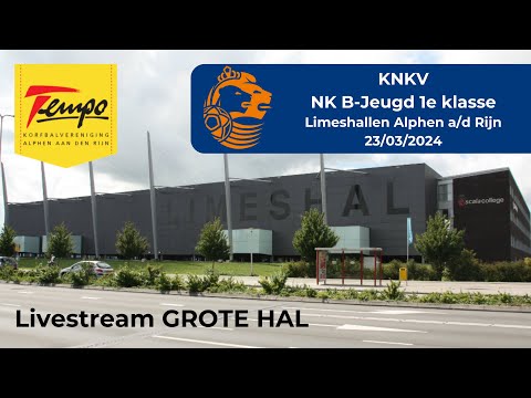 NK B-Jeugd 1e klasse 2024 | Livestream GROTE HAL