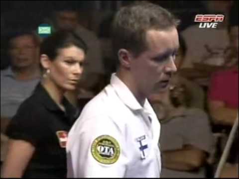 08 11 2007 Last 32 Mika Immonen vs Tony Drago. World 9-ball Pool Championship 2007