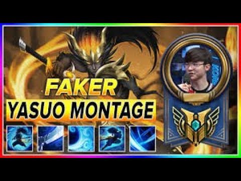 Faker Yasuo Montage 2018 - Best Yasuo Plays - League of Legends