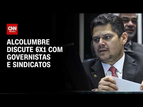 Fim da 6×1: Alcolumbre discute proposta com governistas e sindicatos | CNN 360º