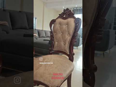 Amaltas Teak Wood Hand Carved Dining Set - photo 2