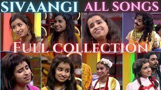 Sivaangi all songs in cook with comali 2 collectio