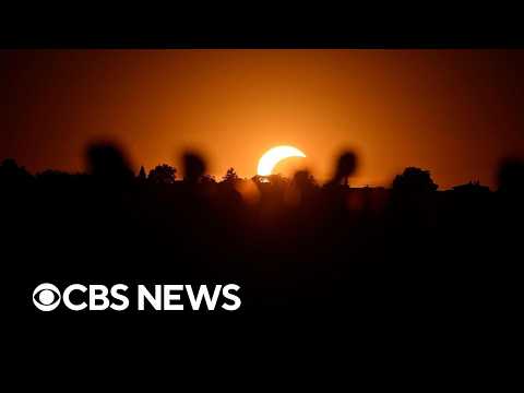 Watch: Total solar eclipse mesmerizes crowds throughout Europe