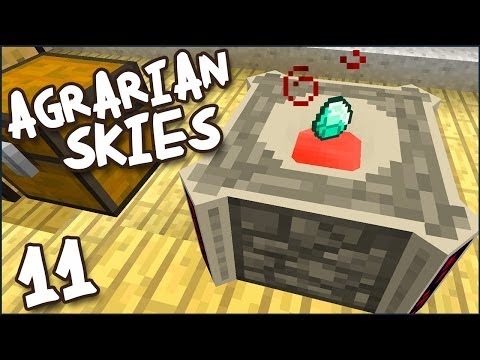 Minecraft MODDED Skyblock! Agrarian Skies Ep 11 - "Blood Sugar Hex Magic!!"