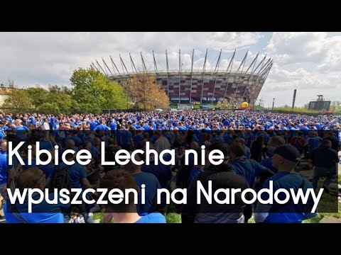 Kibice Lecha Poznań nie wpuszczeni na finał Pucharu Polski
