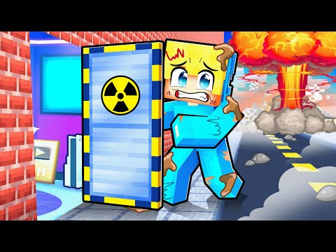 Ich BAUTE den SICHERSTEN WELTUNTERGANGS BUNKER in Minecraft!