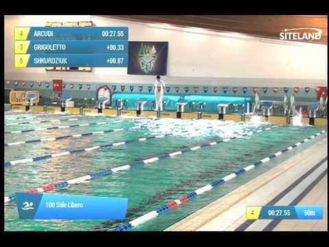 Serie 28 dei 100 Stile Libero  Assoluti Maschi Master - Campionati Regionali Masters 2014 di Veneto