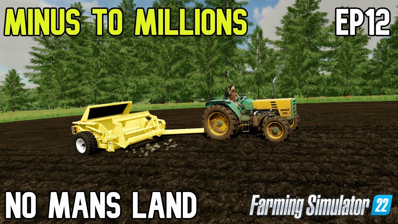 <h1 class=title>Stone Picking & Lime Spreading No Mans Land Minus To Millions Farming Simulator 22 Lets Play</h1>
