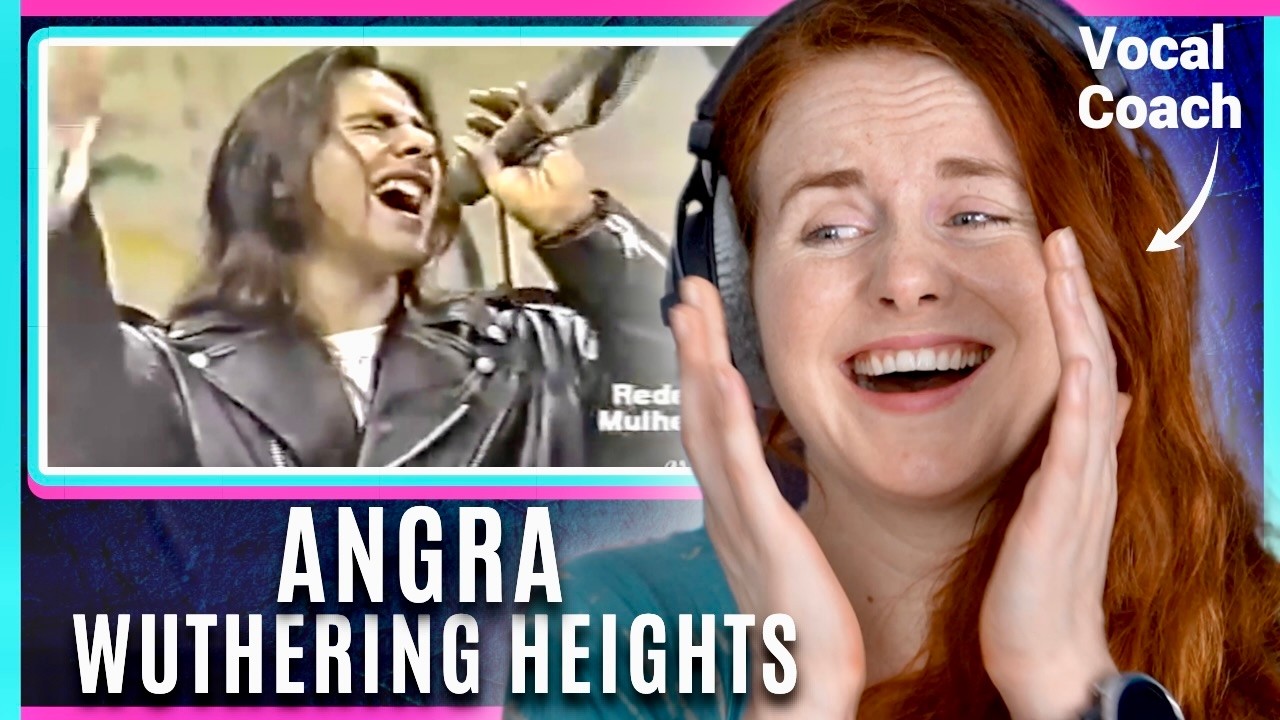 Andre Matos & Angra's Stunning Take on Kate Bush's 'Wuthering Heights' Vocal Coach Analysis & React