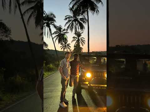 Goa trip Day 4 Coconut road and Mangesh Temple #goa #goanews #travel #thar #tharlover #tharingoa