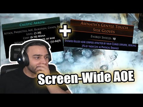 Steelmage swaps in Caustic Arrow for EXPLOSIVE mapping in Path of Exile Sanctum