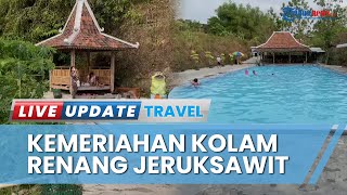 Asyiknya Berakhir Pekan di Kolam Renang Jeruksawit Karanganyar, Main Air dengan Nuansa Alami