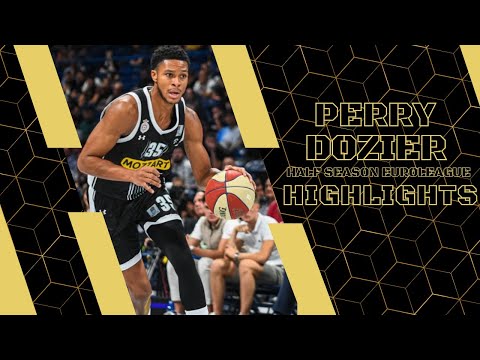 PJ Dozier #35 || KK Partizan || Euroleague Half Season || Highlights