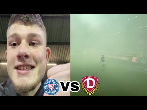 Fabian Reese macht uns unsterblich😳/ Pyro 🧨/Tore ⚽️/ VAR📺/ Stadionvlog/ Holstein Kiel 2-1 Dresden