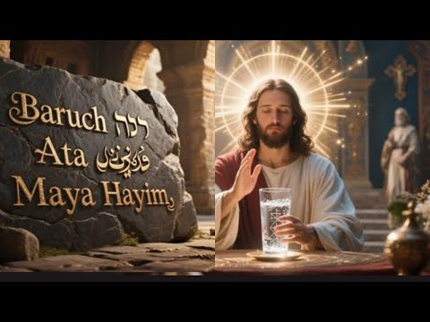 The 4 Aramaic Words Jesus Spoke Over Water — Dr. Emoto Proved This Changes Molecular Structure
