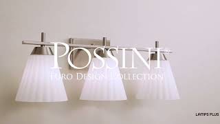 1_Watch A Video About the Possini Euro Elodie Brushed Nickel 3 Light Bath Light