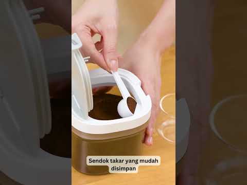 Gambar Kris Milky Wadah Makanan Plastik 1.3 Liter Transparan
