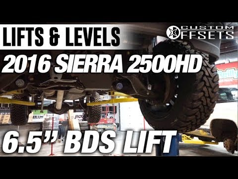 Lifts & Levels: 6.5 BDS 2017 Sierra 2500HD