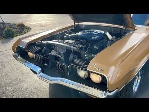 *SOLD* : 1970 Mercury Cougar XR7 / Competition Handling / 351C 4V / 4 Speed / 52,781 Original Miles