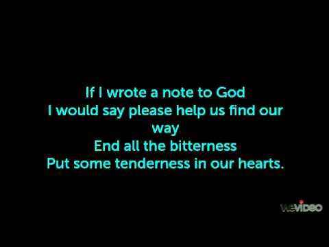 note to god - charice with lyrics