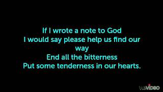 note to god - charice with lyrics