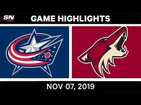 NHL Highlights | Blue Jackets vs. Coyotes – Nov. 07, 2019