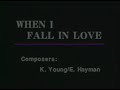 WHEN I FALL IN LOVE Nat King Cole Able Music