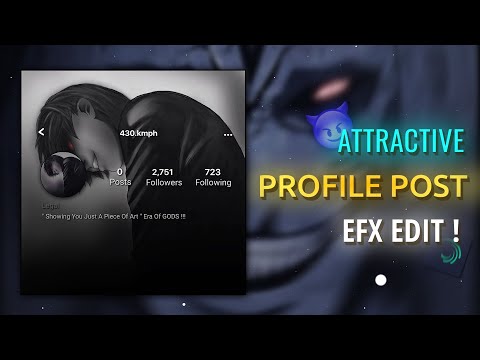 Instagram Trending Profile Post Efx Edit Preset 😘|| Alight Motion Edits || Overloaddd Editor 💟