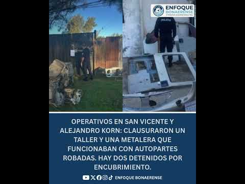 #SanVicente | 🚨CLAUSURAN TALLER Y METALERA POR VENTA DE AUTOPARTES ROBADAS 🚔🔩