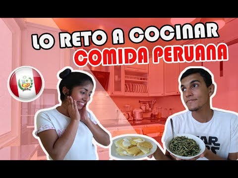RETE A MI ESPOSO A COCINAR COMIDA PERUANA 🔥 🥘| Andres y Alicia